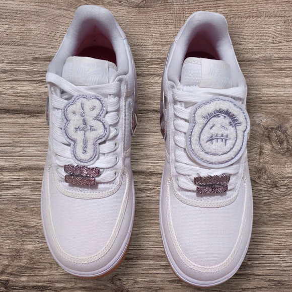 DS Travis Scott x Nike Air Force 1 Low - Size 8.5 - AQ4211-100 - OG All - Picture 4 of 7